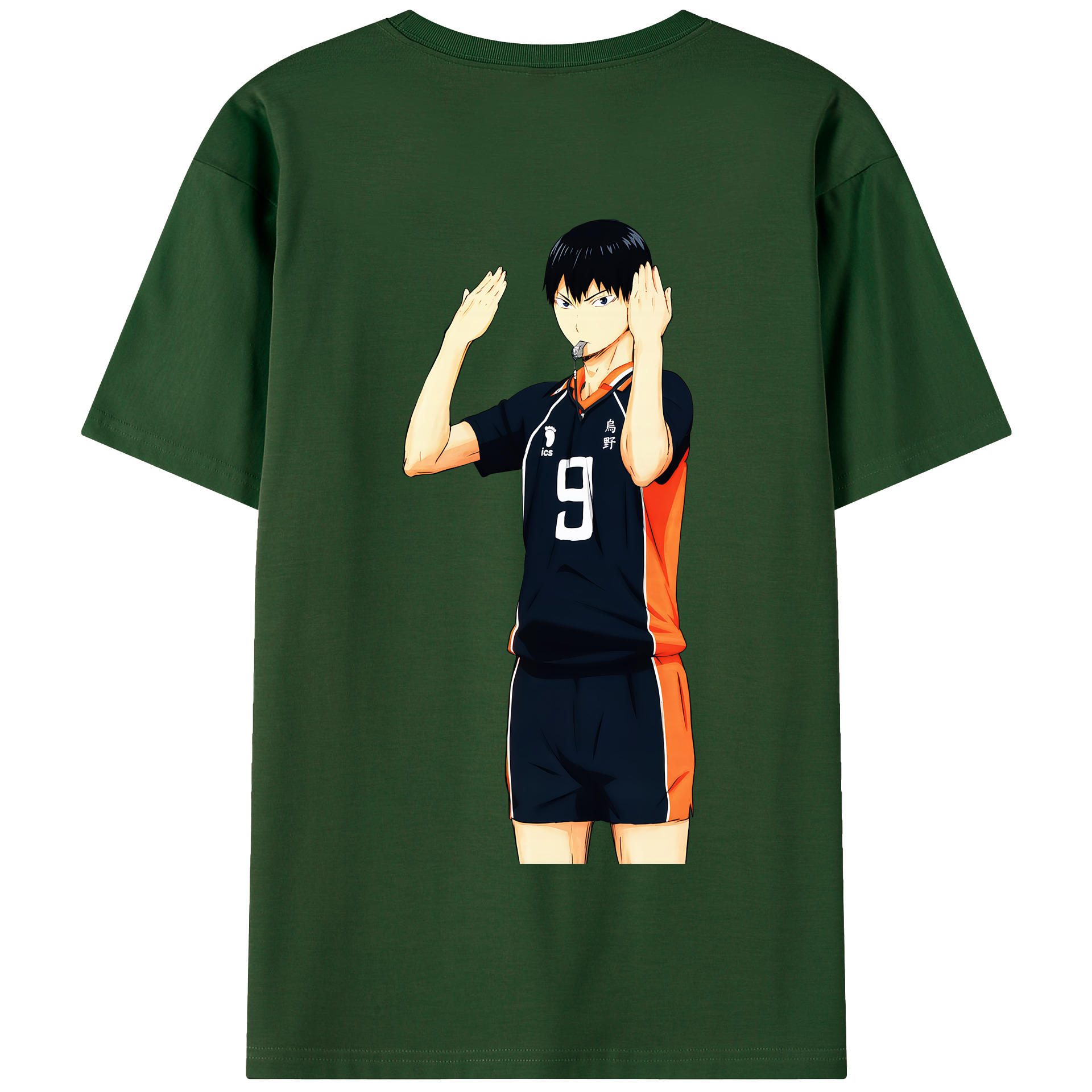 （画像用） ハイキュー!! Haikyu!! 綿100％半袖Tシャツ（背面プリント）